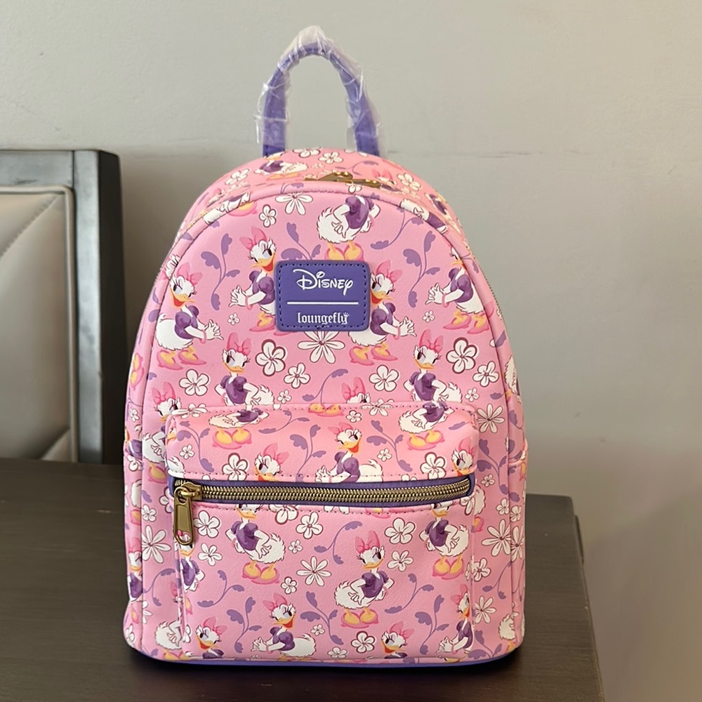 Loungefly Daisy Duck Flowers Backpack